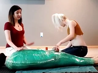 Mummified coupled with Ruined wide Chastity (Chastity coupled with ruined orgasm Ft. Adah Vonn & Goddess D)